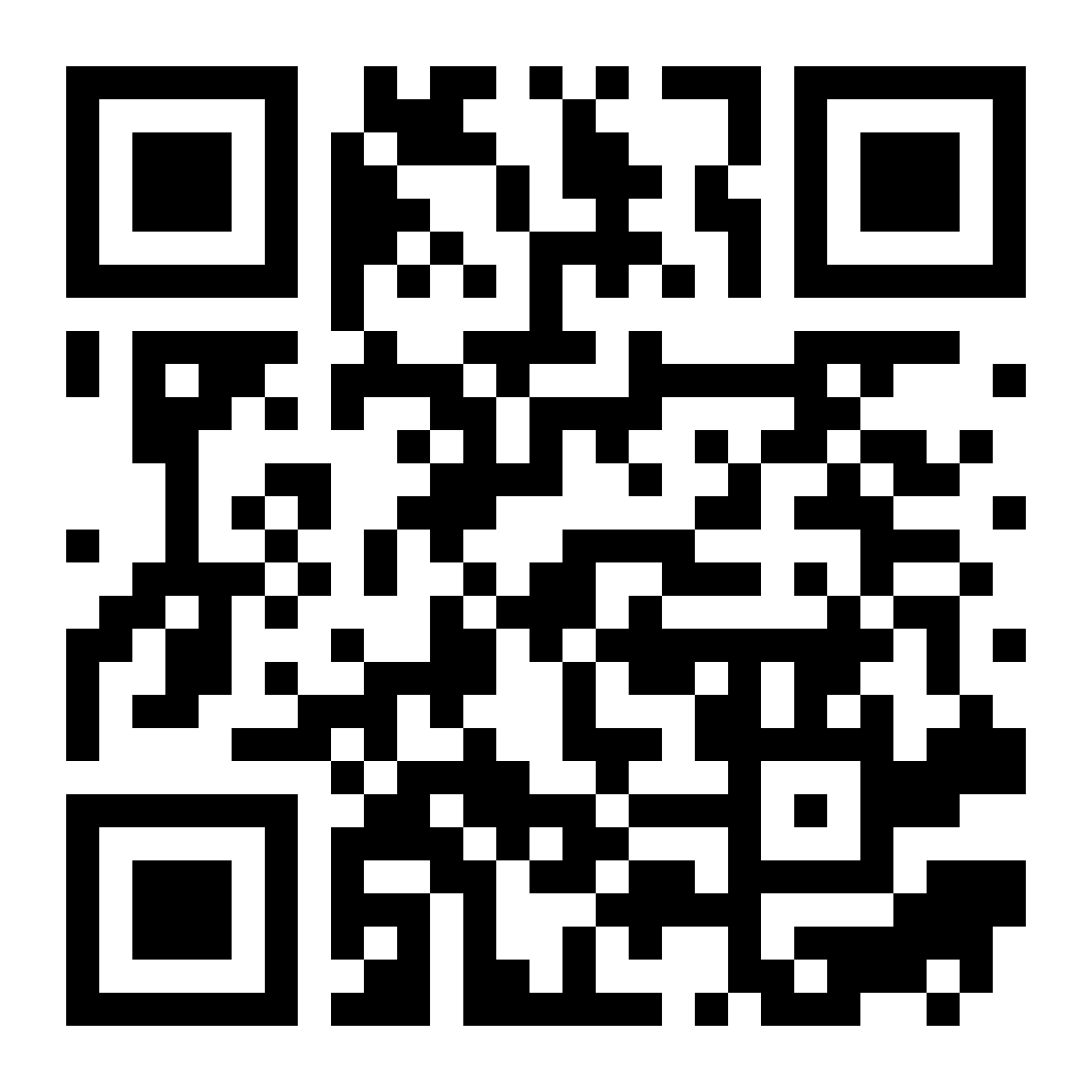 QR code to the schedule map